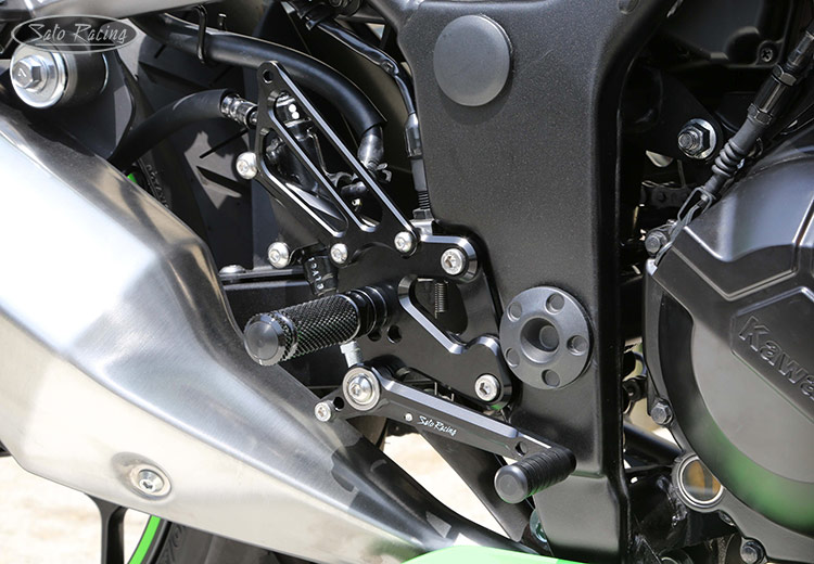 SATO RACING | Rear Sets - Kawasaki Ninja300 (250) / Z300 (Z250