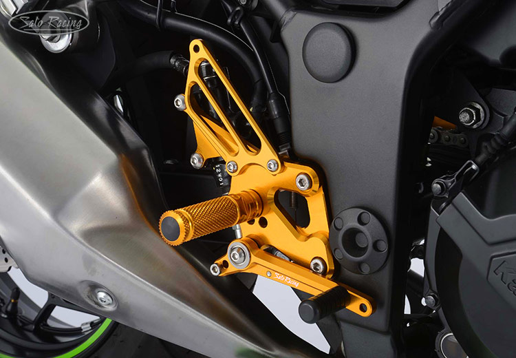 SATO RACING | Rear Sets - Kawasaki Ninja300 (250) / Z300 (Z250