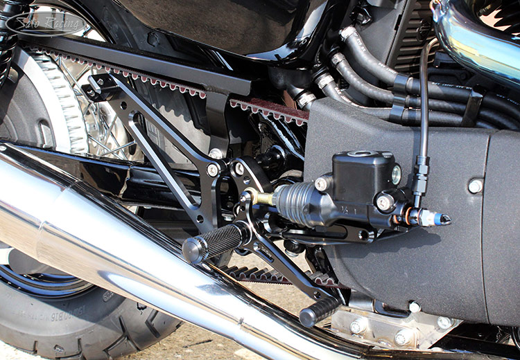 SATO RACING Rear Sets + Tandem Brackets for Harley-Davidson Sportster XL1200 ('14- non-ABS)