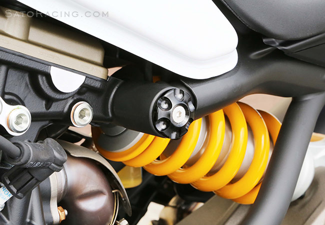 SATO RACING | Frame Plugs - Ducati Monster 1200 / 821 '14-