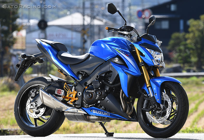 2016 Suzuki GSX-S1000 with SATO RACING Racing Hooks and other parts
