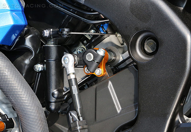 SATO RACING Shift Spindle Holder for 2017+ Suzuki GSX-R1000/R