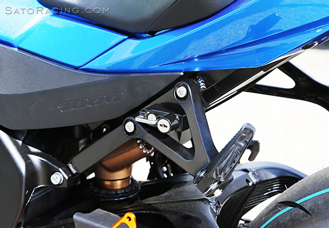 SATO RACING Helmet Lock for '17+ Suzuki GSX-R1000