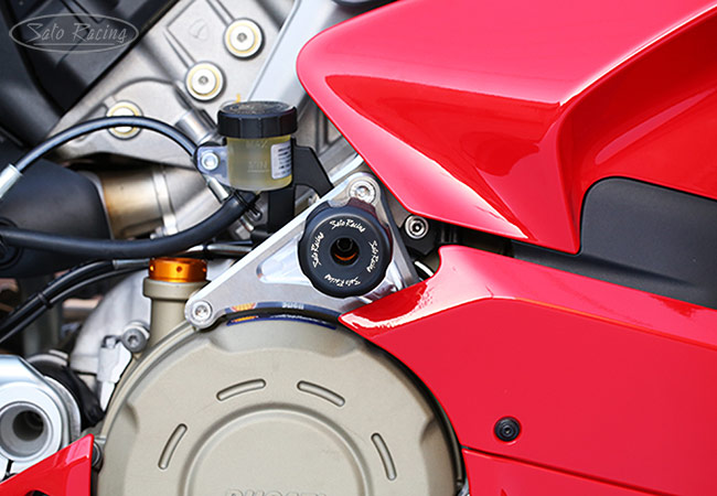 SATO RACING Engine Sliders for Ducati Panigale V4 [R]-side