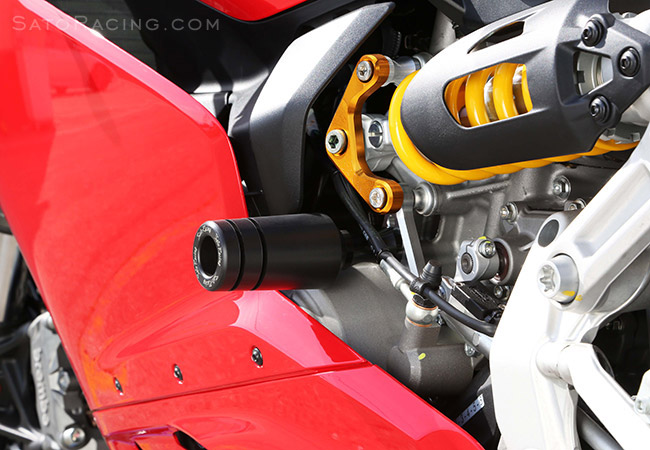 SATO RACING Ducati 899 Engine Slider [L]-side + Suspension Support