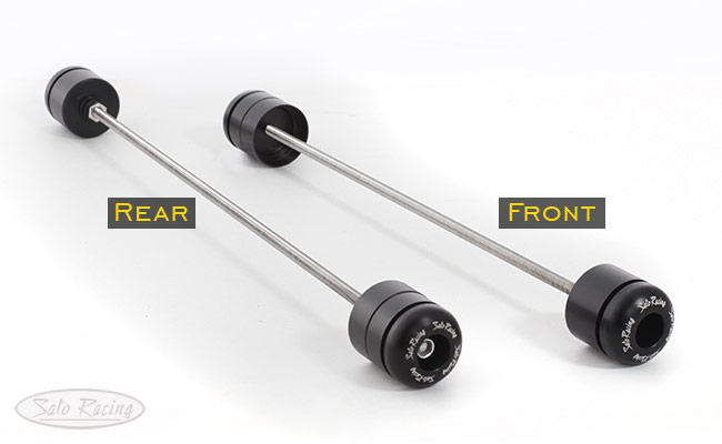 SATO RACING RS660 Front and Rear Axle Sliders