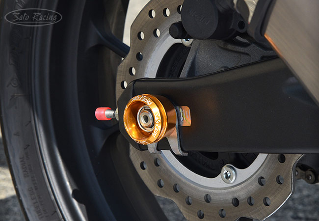 SATO RACING Axle Caps for Honda CB300R / CBR500R
