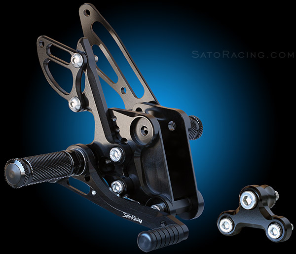 SATO RACING Suzuki Bandit 1250 Rear Sets [R]-side