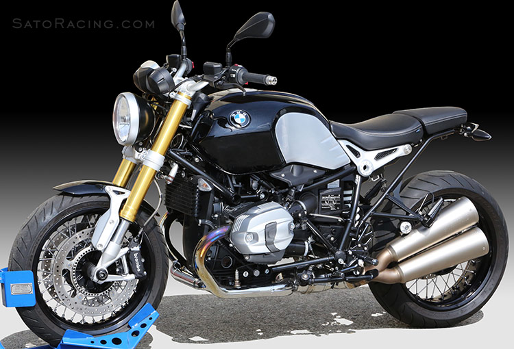 2014 BMW R nineT with SATO RACING Rear Sets and other parts