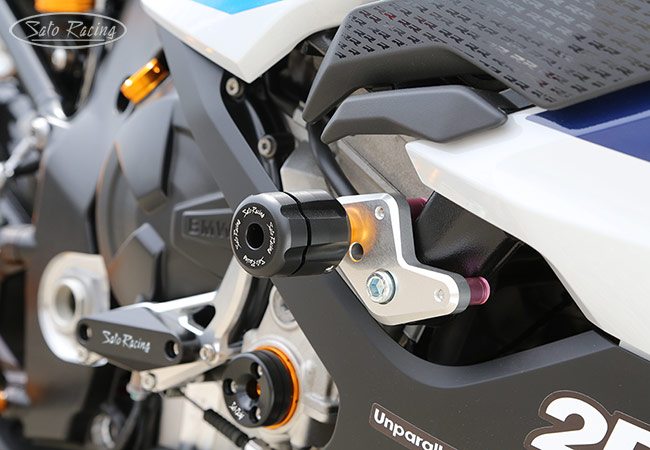 SATO RACING Frame Sliders for '2023-24 S1000RR - R-side