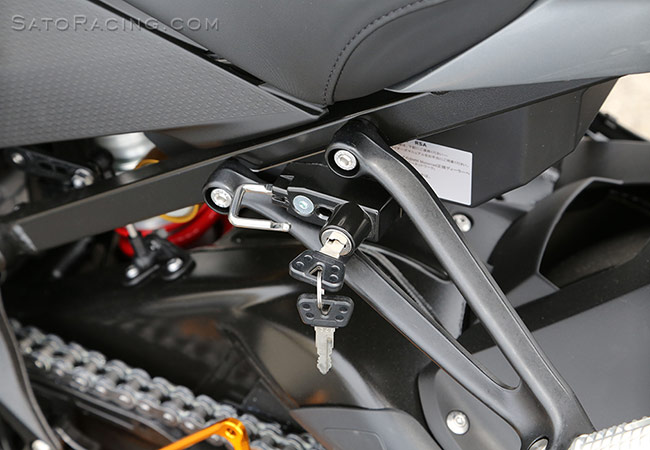 SATO RACING Helmet Lock for BMW S1000RR