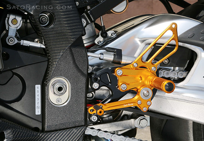SATO RACING S1000RR Race Concept-edition Standard Shift Rear Sets [L]-side