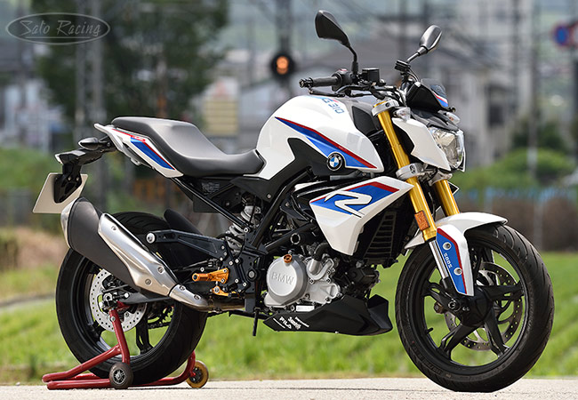 BMW G310R with SATO RACING Rear Sets