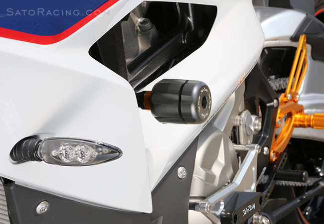 SATO RACING Frame Sliders for 2015-18 BMW S1000RR - L-side