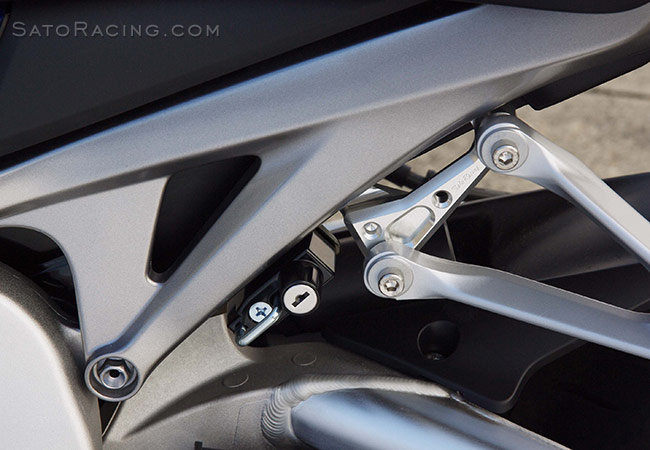 Sato Racing Helmet Lock and ABS-compatible Street Hooks for Honda CBR1000RR 2008-16