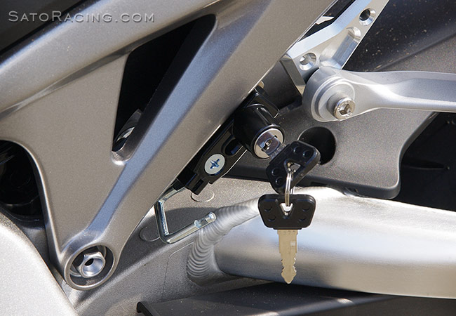 Sato Racing Helmet Lock for Honda CBR1000RR 2008-16