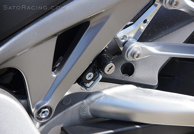 honda cbr helmet lock