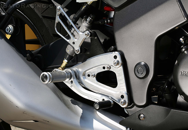 Sato Racing CBR125R Rear Sets [R]-side