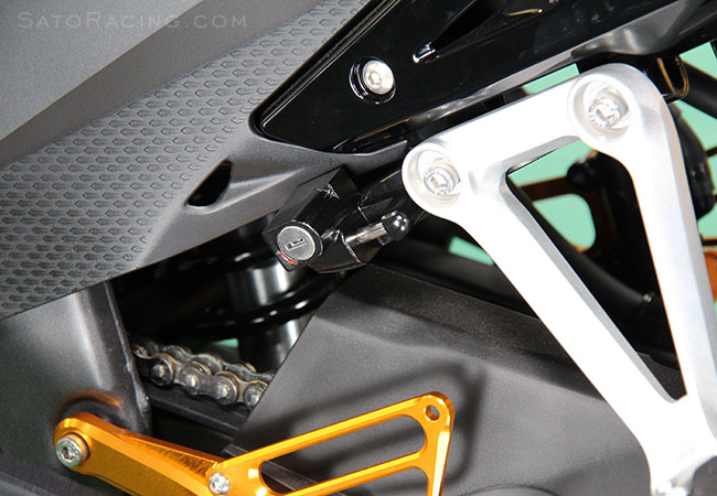 SATO RACING Helmet Lock for Honda CBR500R / CB500F/X ('13-'18)