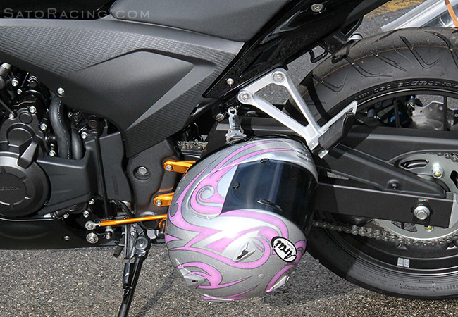 honda cb500f helmet lock