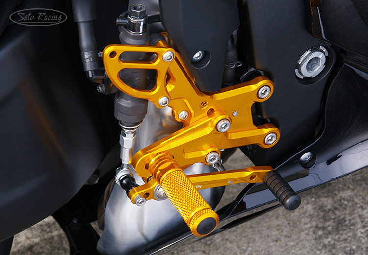 Sato Racing Rear Sets for 2009-22 Honda CBR600RR ABS [R]-side