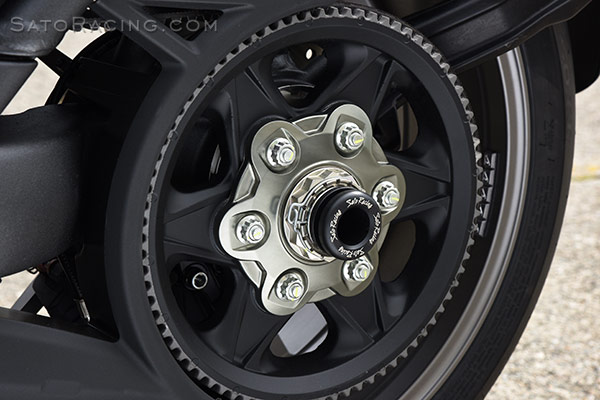 SATO RACING | Rear Axle Sliders [Type 2] - Ducati Diavel / XDiavel