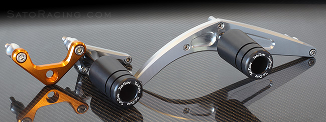 SATO RACING Ducati 899 Engine Slider [L]-side + Suspension Support