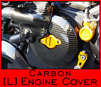 Carbon Engine Cover - Left Side