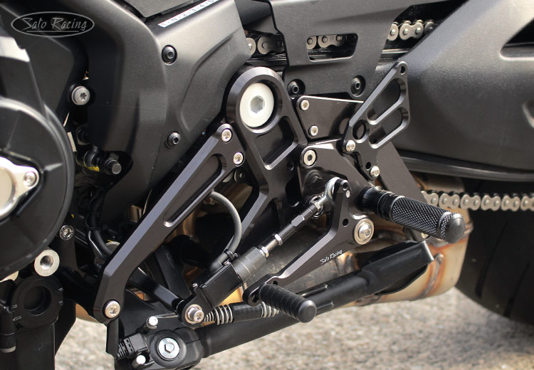 SATO RACING Ducati Diavel V4 Rear Sets  [L]-side in Black