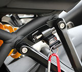 SATO RACING Helmet Lock for 2016 Ducati Monster 1200R