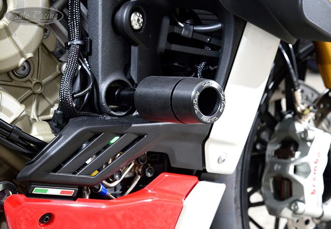 SATO RACING Ducati Streetfighter V4 Frame Sliders R-side