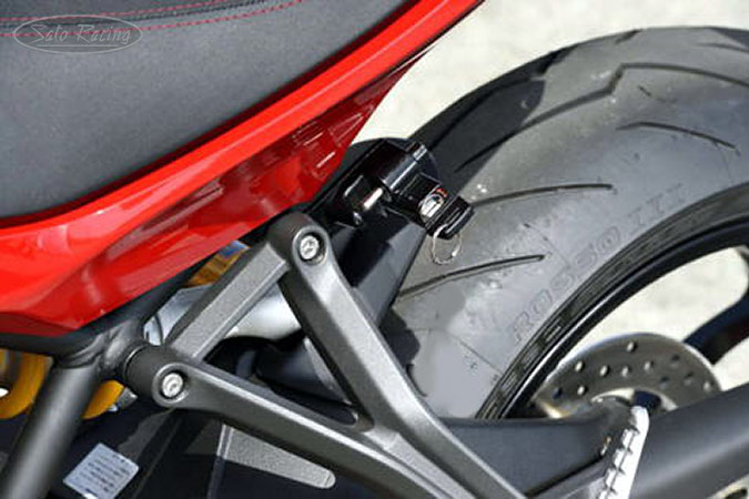 SATO RACING Helmet Lock for 2017+ Ducati Monster 1200S / 821 and SuperSport