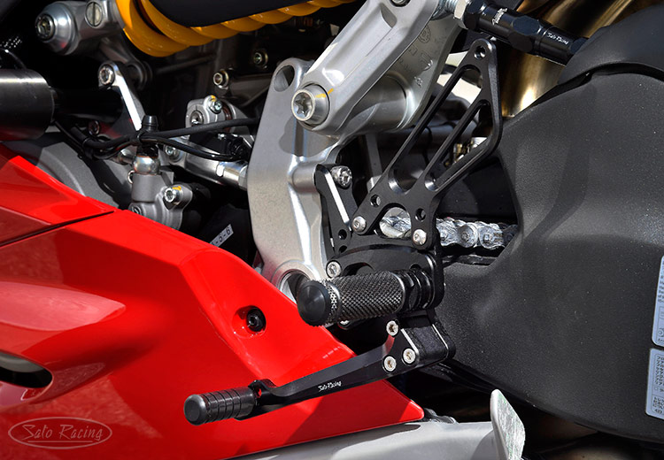 SATO RACING | Rear Sets - DUCATI Panigale 899/ 959/ 1199/ 1299/ V2