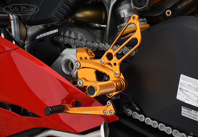 SATO RACING Ducati Panigale V4 ('18) Rear Sets [L]-side