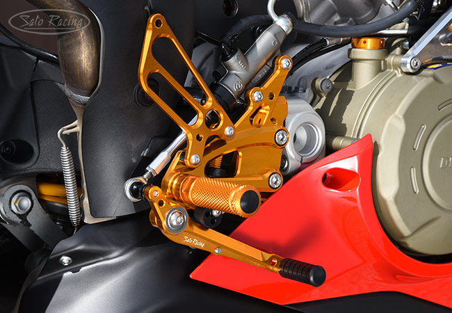 SATO RACING Ducati Panigale V4 ('18- ) Rear Sets [R]-side