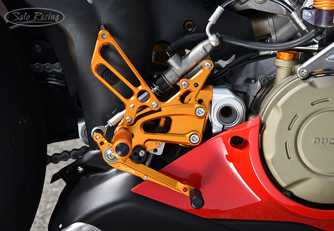 SATO RACING Ducati Panigale V4 ('18- ) Rear Sets [R]-side