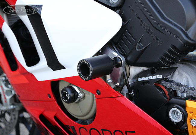 SATO RACING Engine Sliders for 2023-24 Ducati Panigale V4 R [L]-side