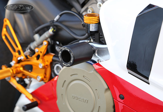 SATO RACING Engine Sliders for 2023-24 Ducati Panigale V4 R [R]-side
