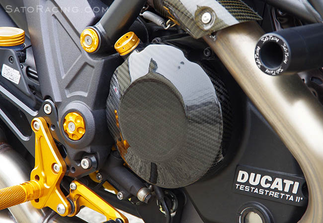 Sato Carbon Ducati Diavel [R] Engine Cover