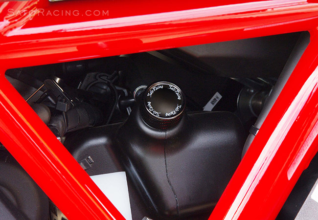 Sato Racing BLACK Coolant Cap for Ducati / KTM
