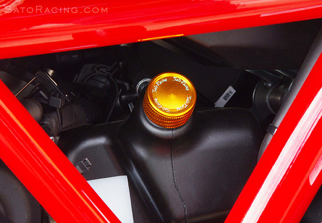 Sato Racing GOLD Coolant Cap for Ducati / KTM