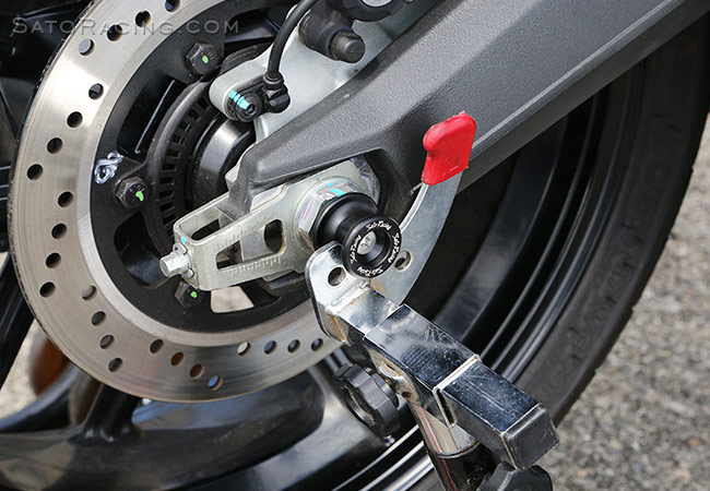 SATO RACING Spools for Ducati Scrambler