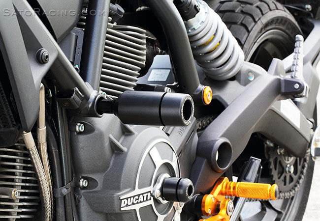 ducati scrambler sliders