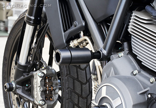 ducati scrambler sliders