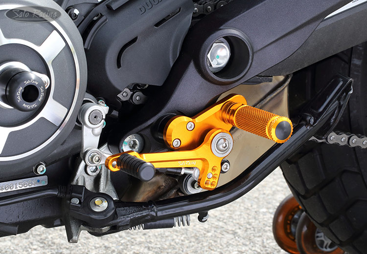 SATO RACING Ducati Scrambler Rear Sets [L]-side