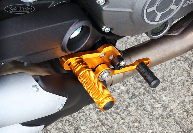 SATO RACING Ducati Scrambler Rear Sets [R]-side