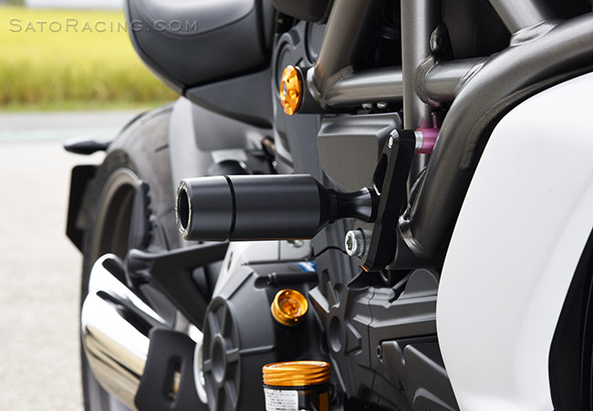 SATO RACING Ducati XDiavel / Diavel 1260 Frame Sliders - right side