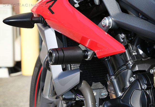 street triple frame sliders