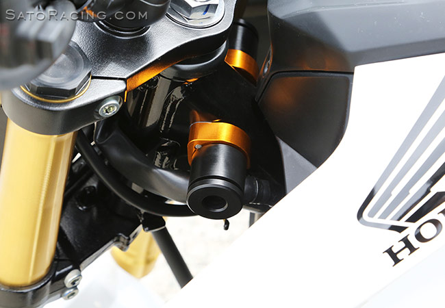 SATO RACING 'Race Concept' Handle Stoppers for Honda Grom