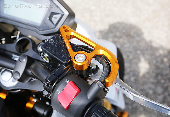 SATO RACING 'Race Concept' Master Cylinder Protector for gen2 Honda Grom